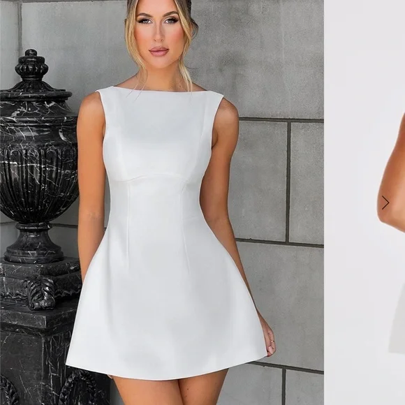 Babyboo reformation dress white size S - Picture 1 of 8